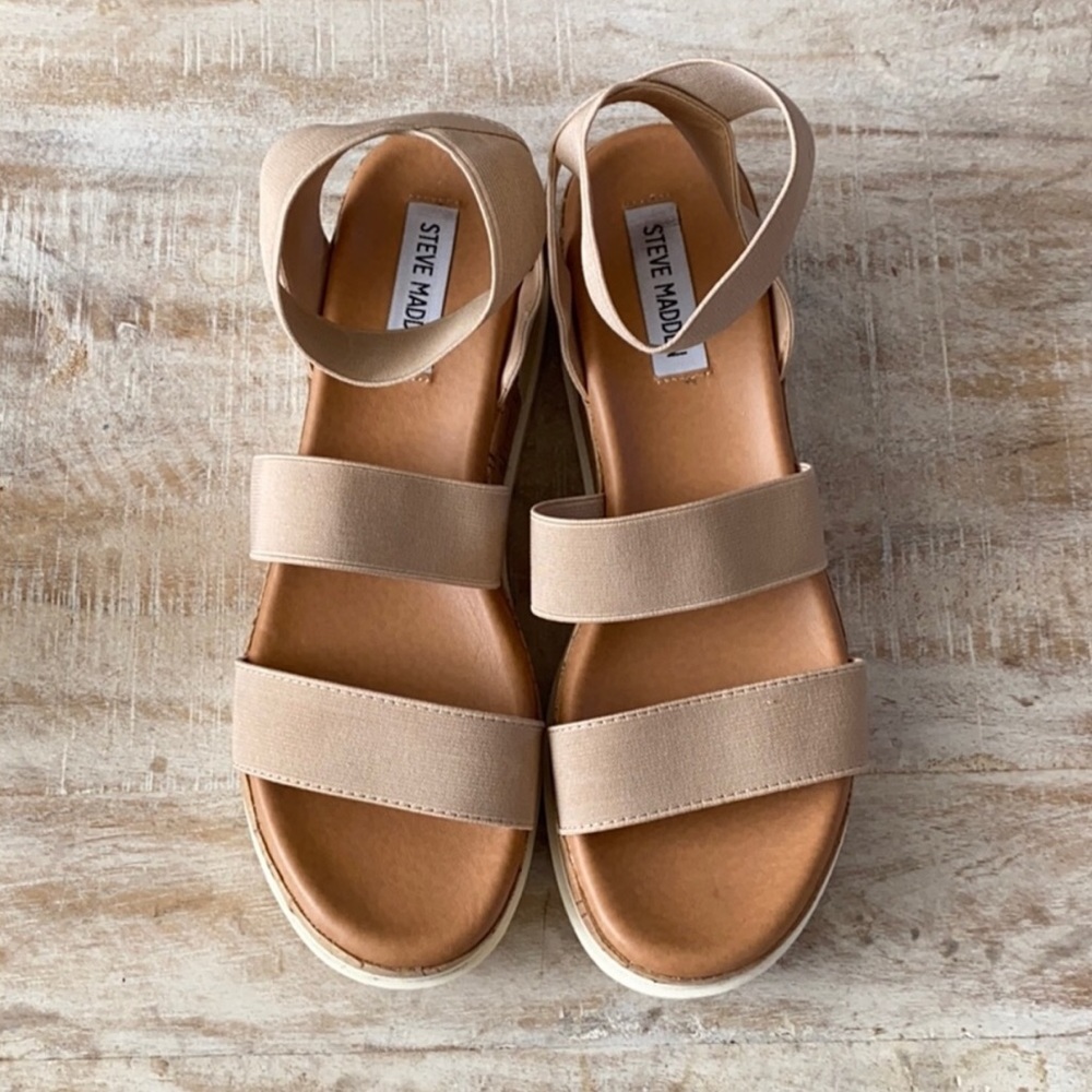 Steve Madden Brandi Platform Wedge Sandal